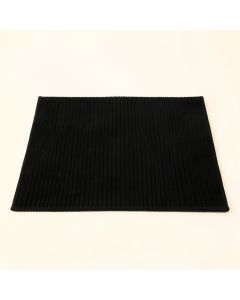 Fern Bluff Bath Mat - Black (synthetic illustration; no displayed measurements)