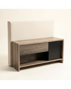 Munich Twin Bookcase Headboard (synthetic illustration; no displayed measurements)