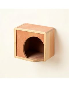 Hazel Arc Wall-Mounted Cat Perch (synthetic illustration; no displayed measurements)