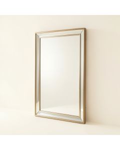 Anaelle Modern & Contemporary Beveled Frameless Bathroom Mirror (synthetic illustration; no displayed measurements)