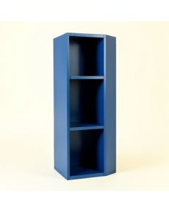Heath Bluff Narrow Cubby Tower - Blue (synthetic illustration; no displayed measurements)