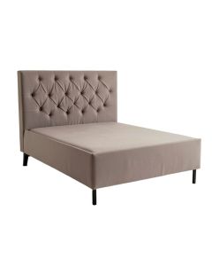 Barronr Button Tufted Wingback Upholstered Platform Bed