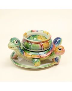 Bling Turtle 5 Piece Condiment Server Set (synthetic illustration; no displayed measurements)