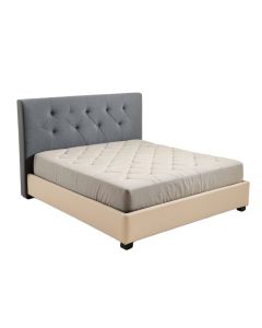 Forsan Tufted Upholstered Low Profile Platform Bed