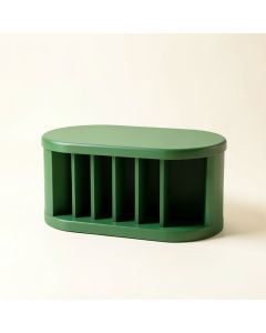 Pine Arc Shoe Storage Bench (synthetic illustration; no displayed measurements)