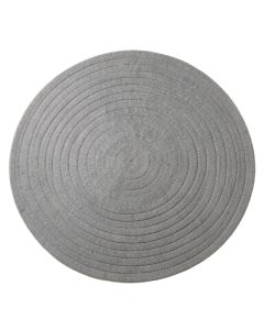 Spruce Bluff Round Area Rug - Gray (synthetic illustration; no displayed measurements)