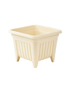 Alder Bluff Empty Raised Planter - Cream (synthetic illustration; no displayed measurements)