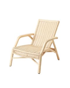 Lake Brook Outdoor Lounge Chair - Cream (synthetic illustration; no displayed measurements)