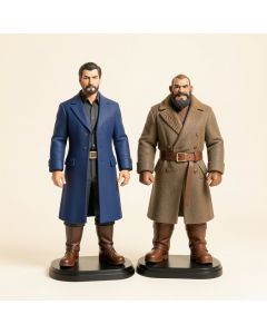 Star Wars 40Th Han Solo™ And Chewbacca™ Standup (synthetic illustration; no displayed measurements)