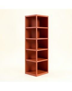 Fern Arc Narrow Cubby Tower (synthetic illustration; no displayed measurements)
