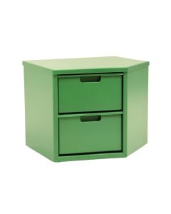 Spruce Branch Small-Parts Storage Drawer Cabinet - Green (synthetic illustration; no displayed measurements)