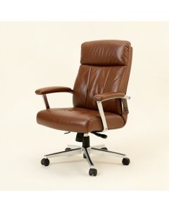 Genuine Leather Executive Chair (synthetic illustration; no displayed measurements)