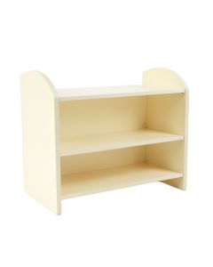 Oak Dell Desktop Shelving Unit - Cream