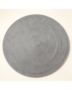 Dune Crest Round Area Rug - Gray (synthetic illustration; no displayed measurements)