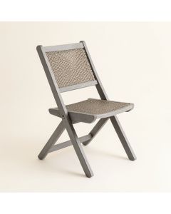 Cove Dale Folding Outdoor Chair - Gray (synthetic illustration; no displayed measurements)