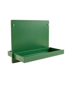 Maple Canyon Empty Wall-Mounted Tool Organizer Panel - Green (synthetic illustration; no displayed measurements)