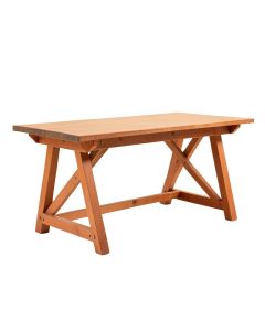 Vale Canyon Empty Workshop Workbench - Terracotta (synthetic illustration; no displayed measurements)