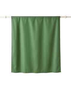 Willow Crest Shower Curtain Hanging Flat From A Plain Rod - Green (synthetic illustration; no displayed measurements)