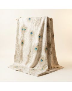 Anglie Eden Peacock Throw (synthetic illustration; no displayed measurements)