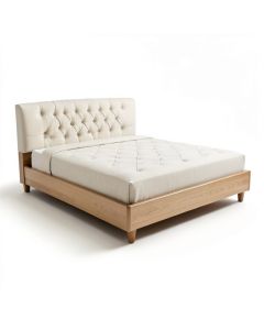 Feliciti Tufted Upholstered Low Profile Standard Bed (synthetic illustration; no displayed measurements)