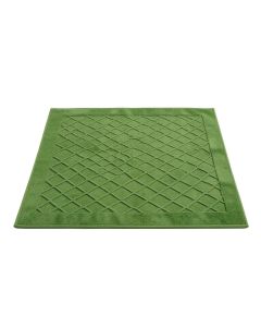 Stone Branch Rectangular Outdoor Rug - Green (synthetic illustration; no displayed measurements)