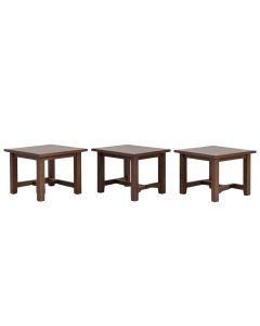 Twin Palms 3 Piece Coffee Table Set