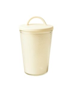 Cove Canyon Storage Canister With Lid - Ivory (synthetic illustration; no displayed measurements)