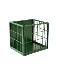 Fern Dale Empty Furniture-Style Pet Crate - Green (synthetic illustration; no displayed measurements)
