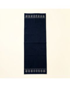 Dune Bend Narrow Runner Rug - Navy (synthetic illustration; no displayed measurements)
