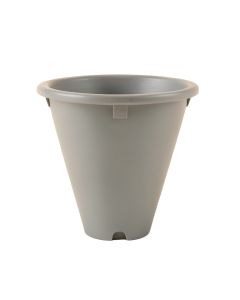 Field Bluff Empty Railing Planter With Integral Brackets - Gray