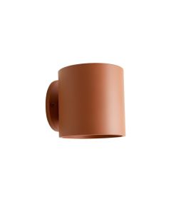 Wren Branch Wall Sconce Mounted On A Plain Wall - Terracotta (synthetic illustration; no displayed measurements)