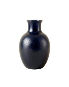 Reed Bridge Empty Decorative Vase - Navy
