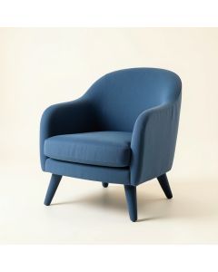 Meadow Bend Upholstered Armchair - Blue (synthetic illustration; no displayed measurements)