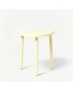Harbor Canyon Compact Balcony Table - Cream (synthetic illustration; no displayed measurements)