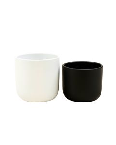 Jenneke 2 Piece Ceramic Pot Planter Set