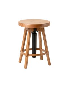 Thibodeaux Swivel Adjustable Height Bar Stool