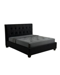 Twin Tufted Upholstered Platform Bed
