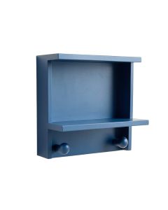 Summit Dale Wall-Mounted Entryway Organizer Shelf - Blue
