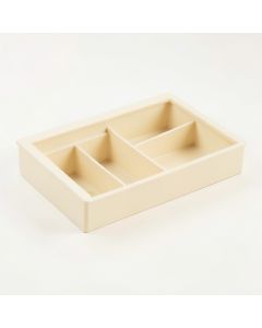 Heath Branch Empty Pantry Drawer Organizer Insert - Cream (synthetic illustration; no displayed measurements)