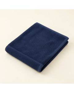 Aspen Crest Bath Towel - Navy (synthetic illustration; no displayed measurements)