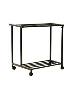 Sharpe 46.1 '' W Clothes Rack With Rod Storage Shelf