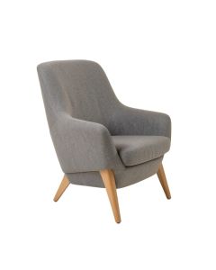 Ajrie 29 '' Wide Polyester Wingback Chair (synthetic illustration; no displayed measurements)