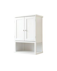 Fern Dale Wall-Mounted Laundry Cabinet - White