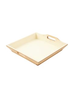 Aspen Bluff Serving Tray - Cream (synthetic illustration; no displayed measurements)