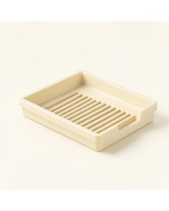 Briar Bridge Empty Under-Desk Cable Tray - Ivory (synthetic illustration; no displayed measurements)