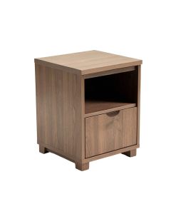 Camp End Table With Storage (synthetic illustration; no displayed measurements)