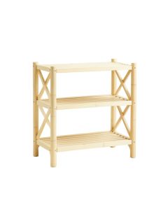 Lake Crest Empty Seed-Starting Shelving Unit Without Lights - Cream