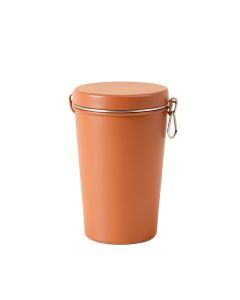 Ash Crest Storage Canister With Lid - Terracotta (synthetic illustration; no displayed measurements)