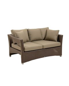 Sabinas Patio Sofa With Cushions (synthetic illustration; no displayed measurements)