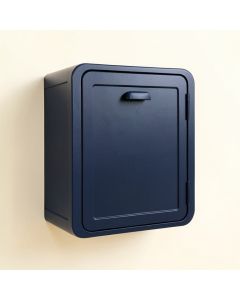 Olive Brook Wall-Mounted Laundry Cabinet - Navy (synthetic illustration; no displayed measurements)